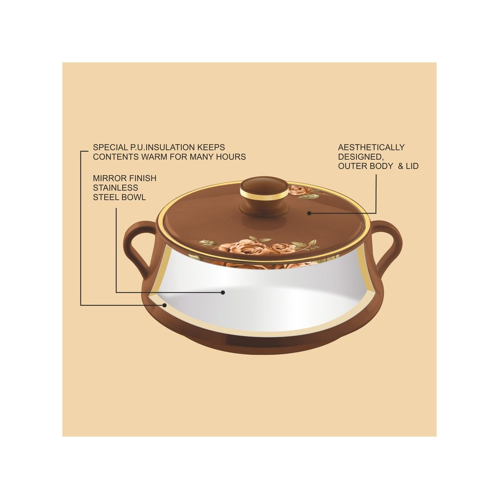 Lorenzo Casserole Gift Set Of 3  - 500, 1000, 1500 ML