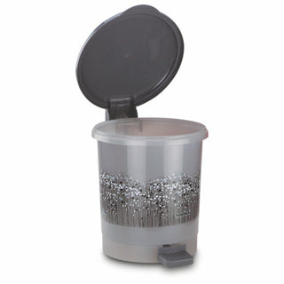 Cute Clean Dlx Table Top Dustbin, 2 Ltr Grey