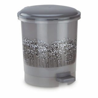 Cute Clean Dlx Table Top Dustbin, 2 Ltr Grey