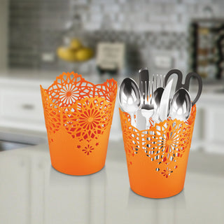 Lacy Tall, Set of 2 Orange