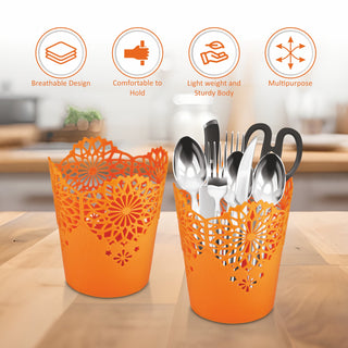 Lacy Tall, Set of 2 Orange