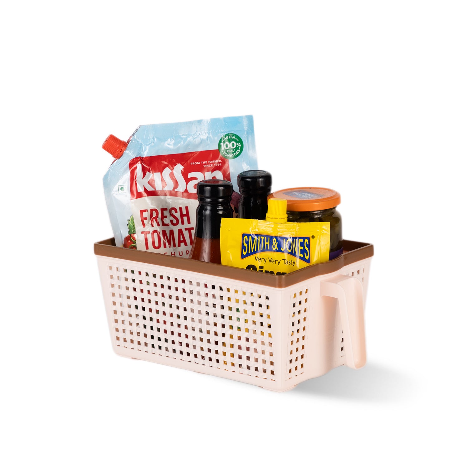 Frill Basket Peach / Small