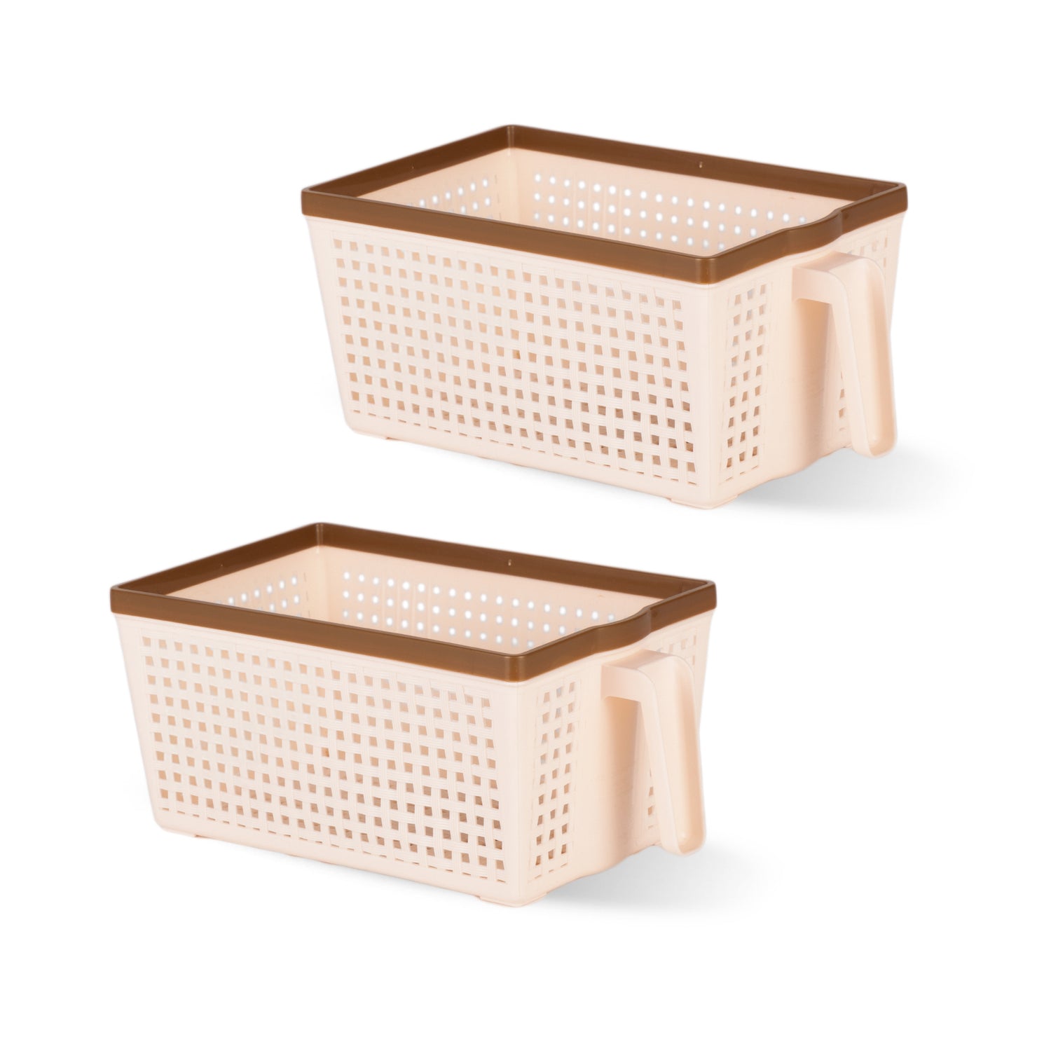 Frill Basket Beige / Big