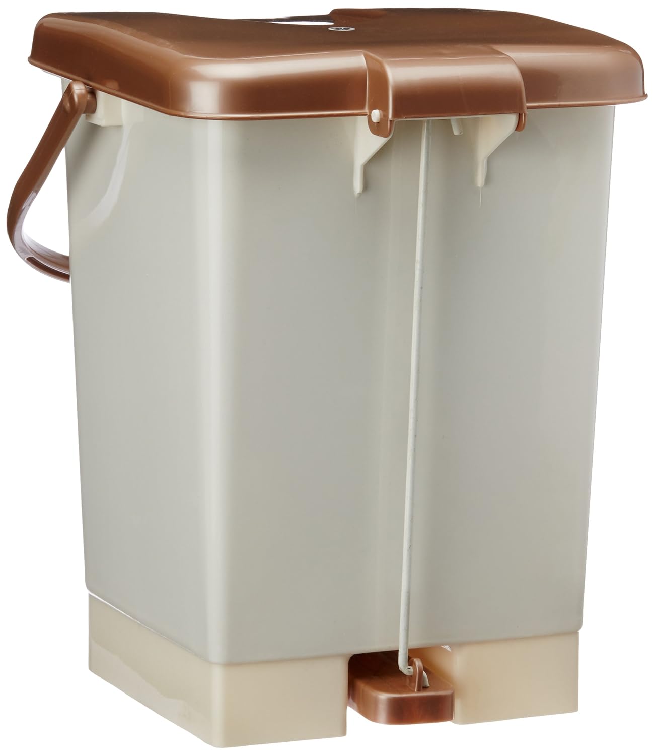 Pedal Dustbin Brown / 11 Ltrs