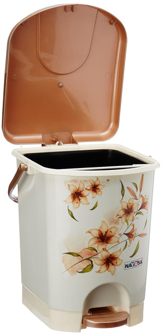 Pedal Dustbin Brown / 11 Ltrs