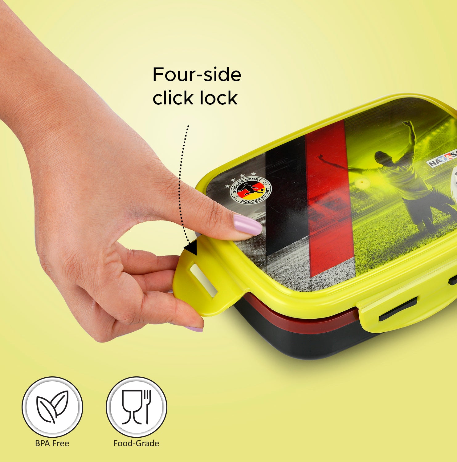 Nutri Kids Lunch Box Green