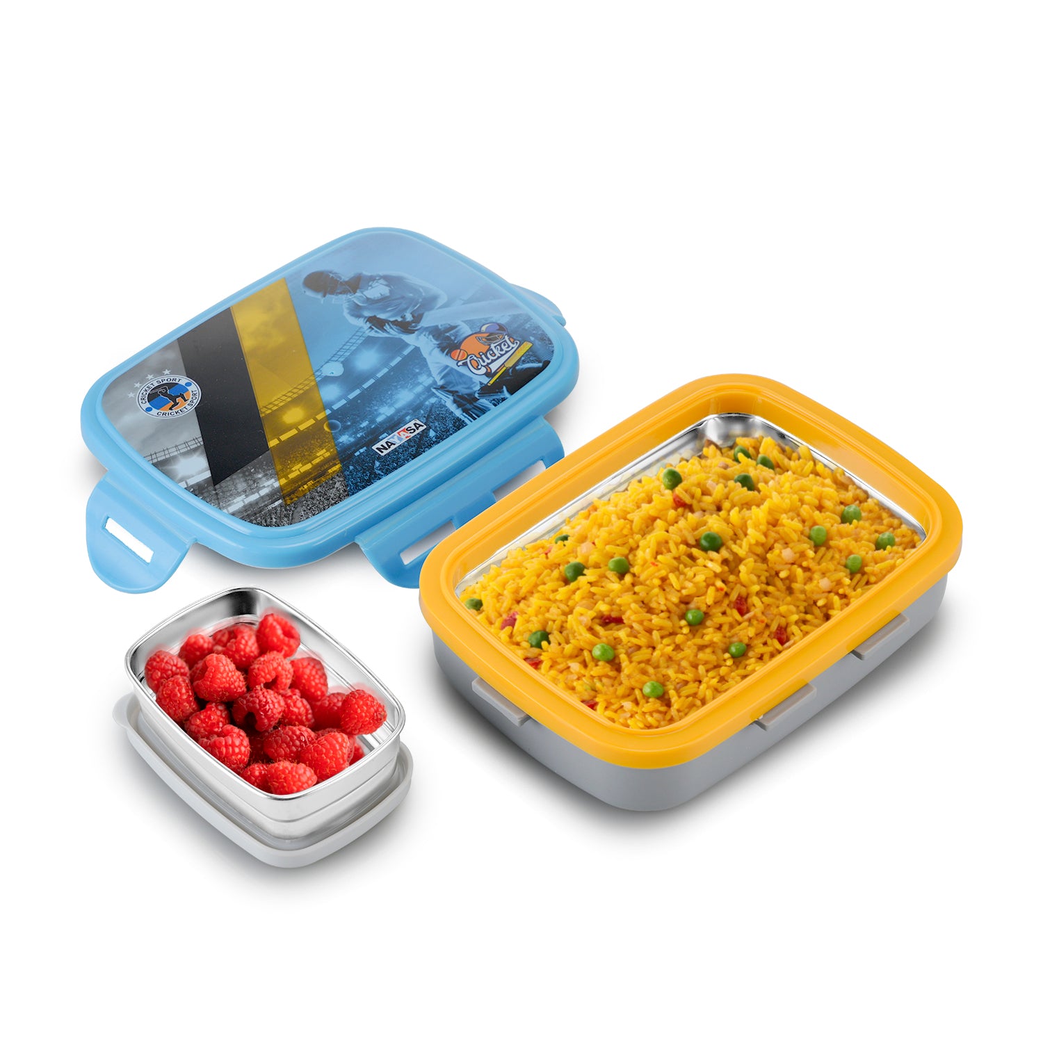 Nutri Kids Lunch Box Blue