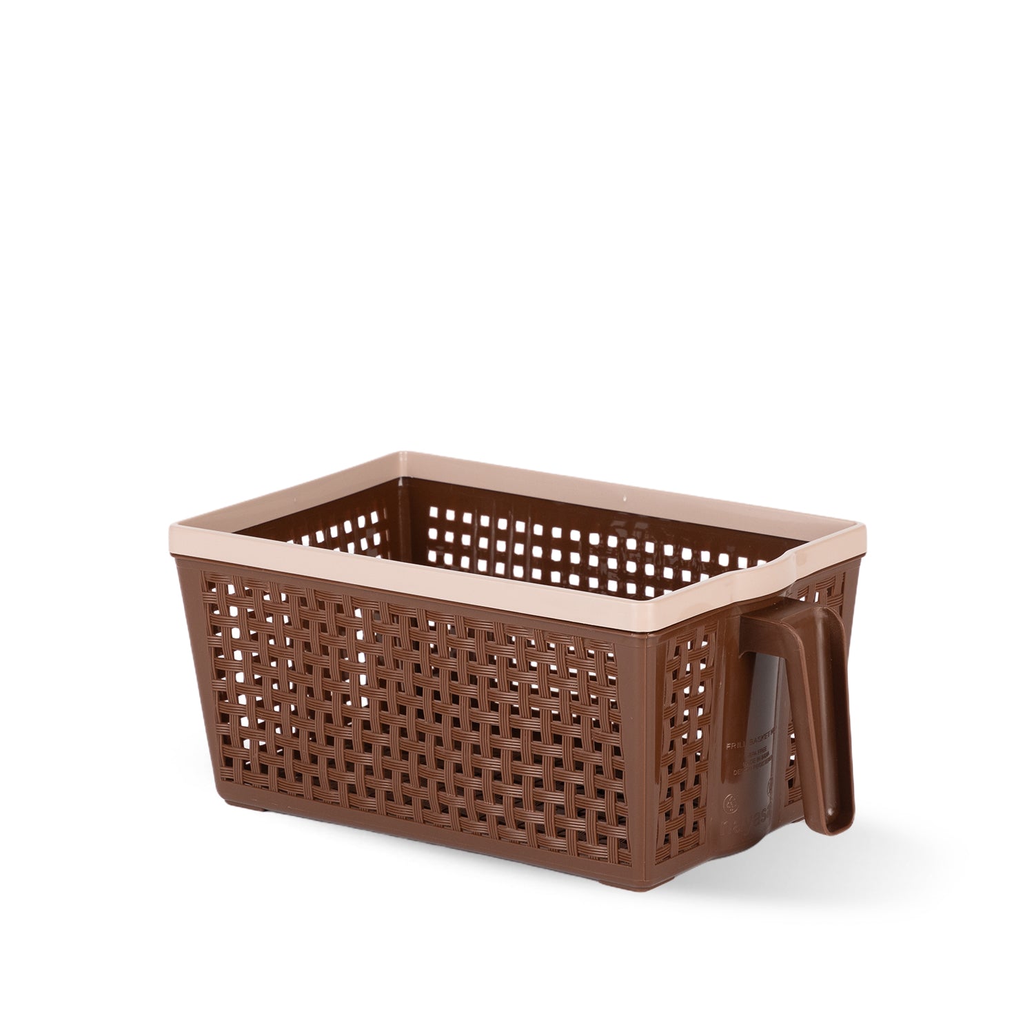 Frill Basket Dark Brown / Small