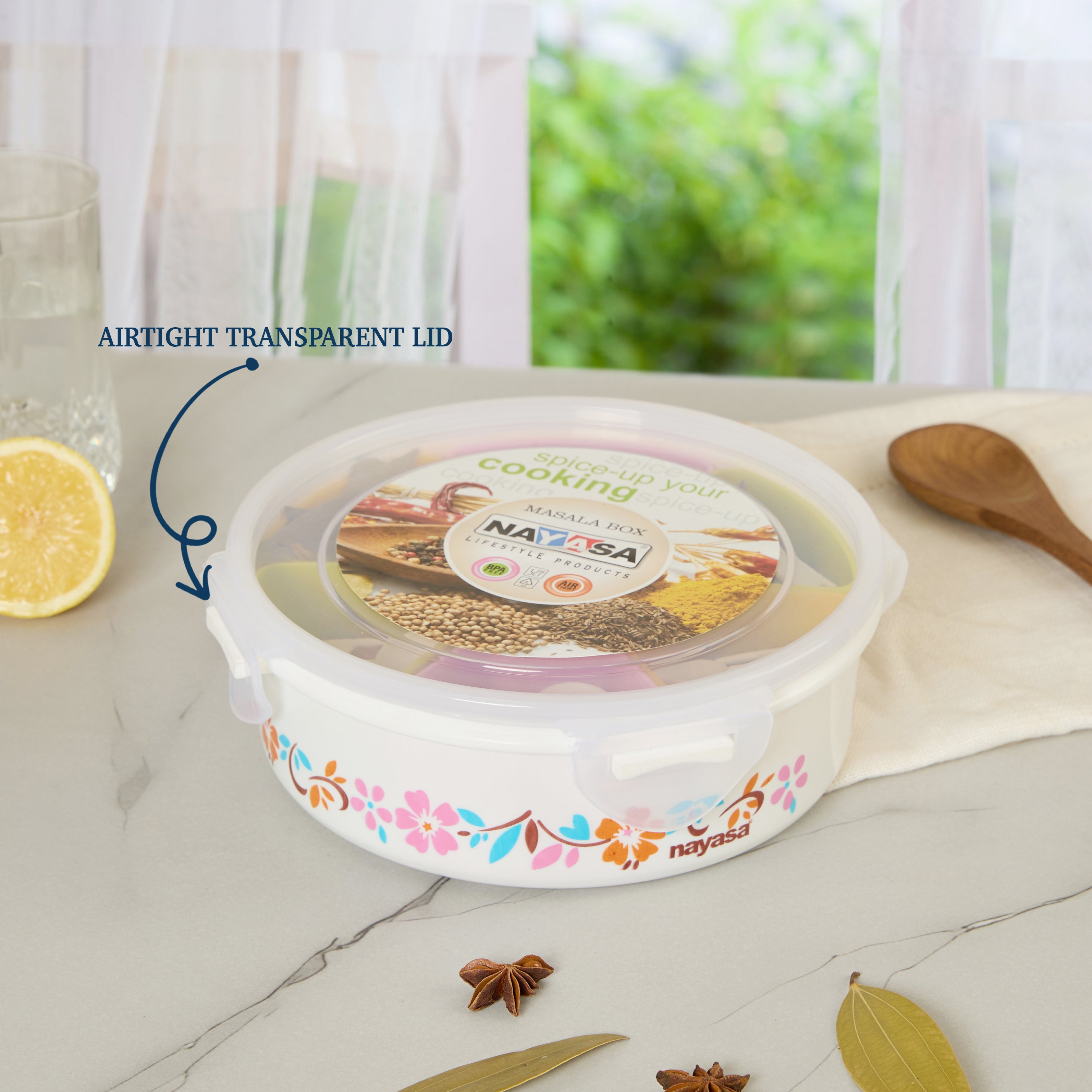 Printed Masala Box Multicolor