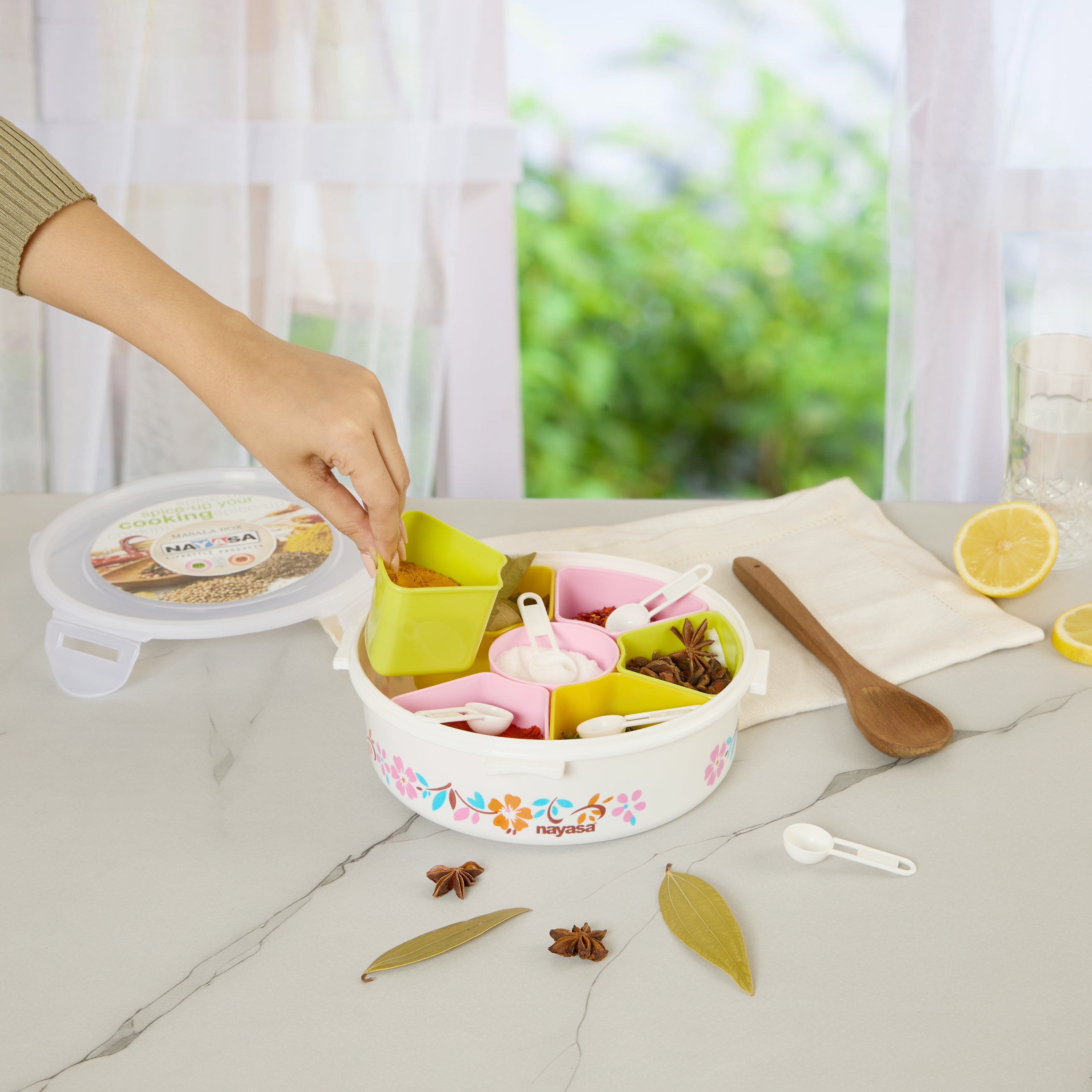 Printed Masala Box Multicolor