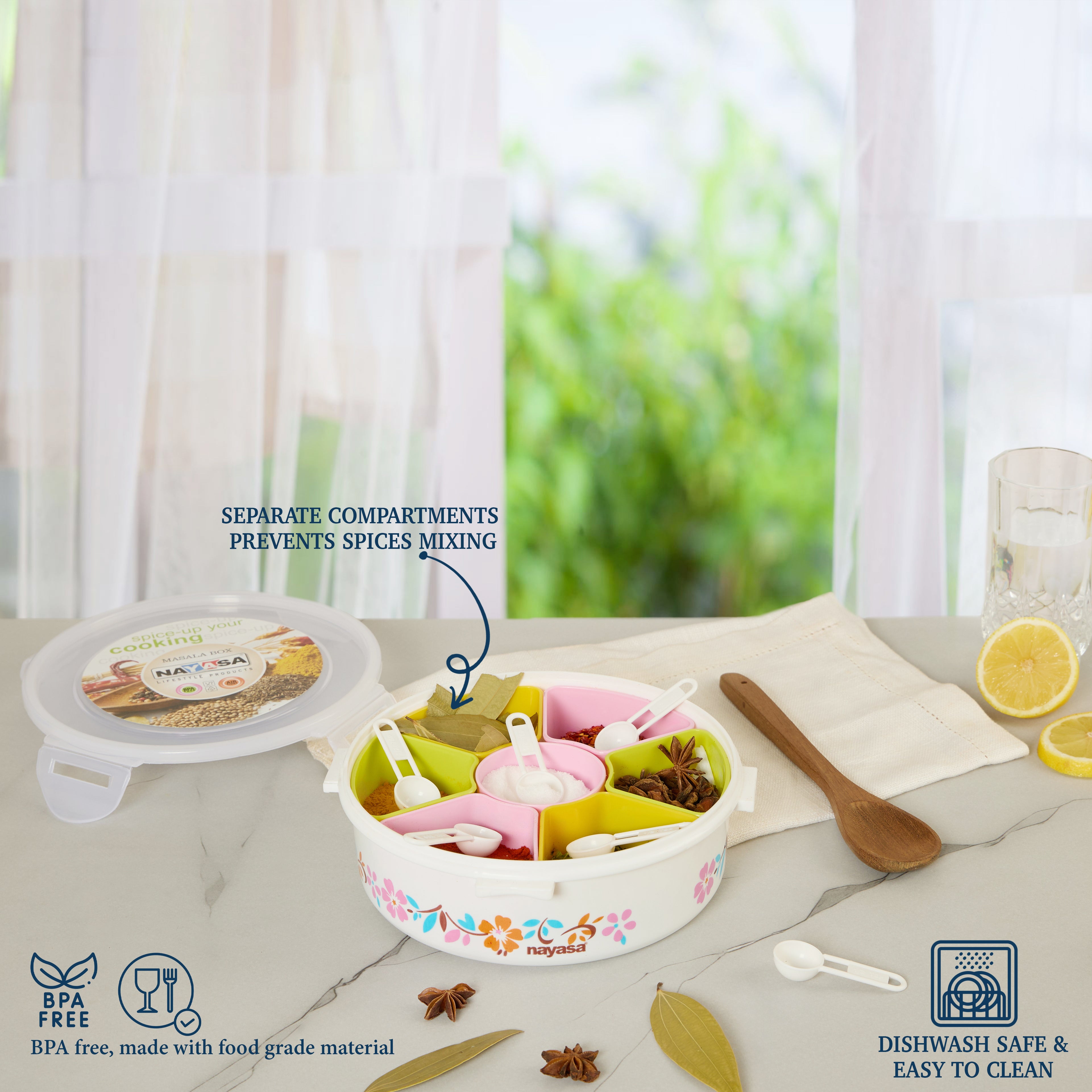 Printed Masala Box Multicolor