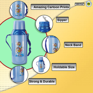 Nippy Kids Water Bottle Blue / 700 ml