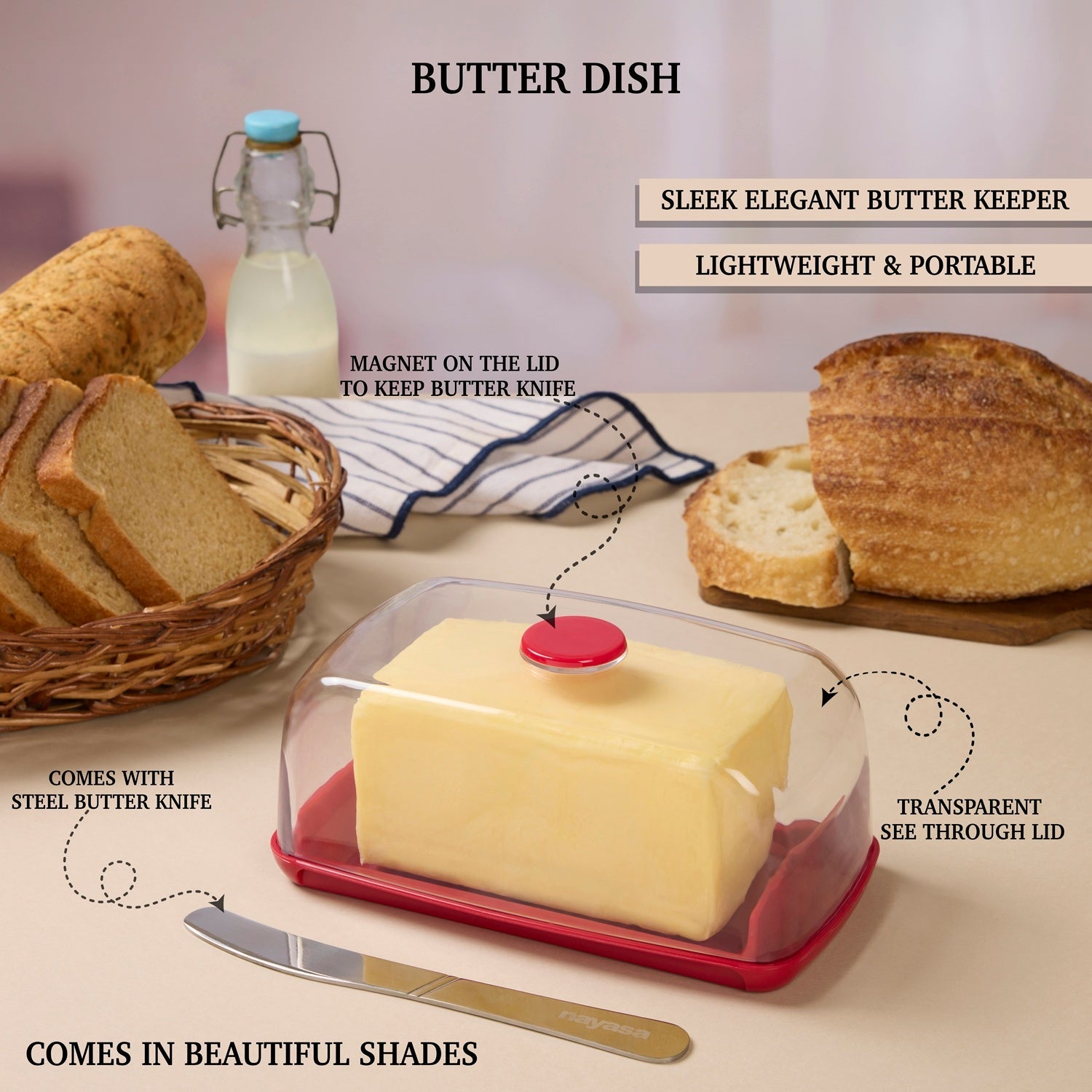 Smart Butter Dish