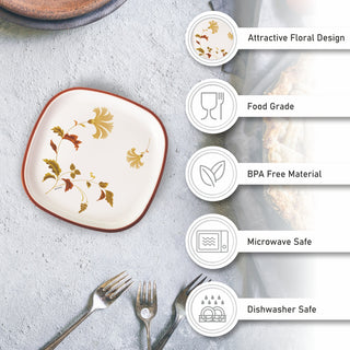 Mircofresh Quarter Plate, Set of 6