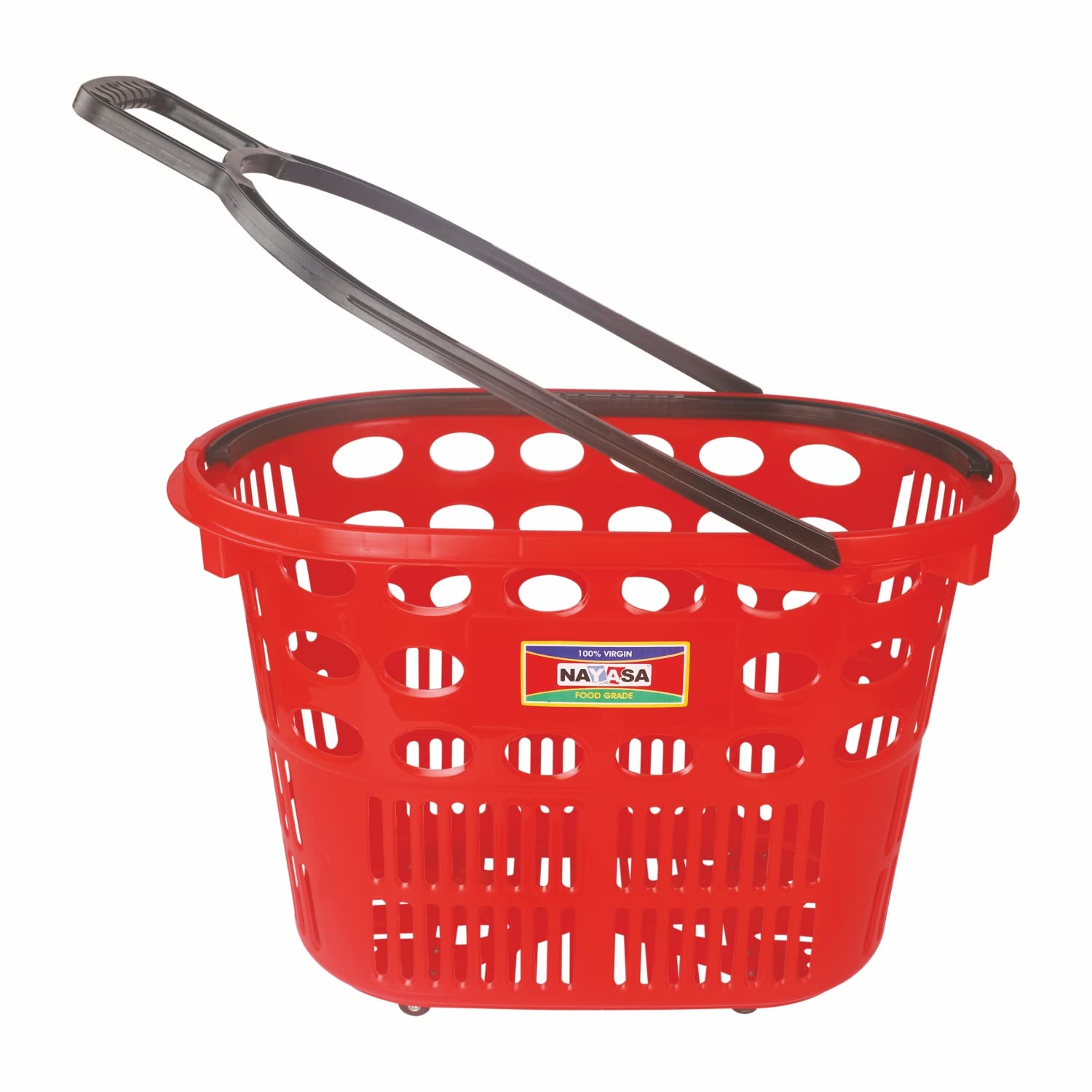 Shopping Trolly Basket Red