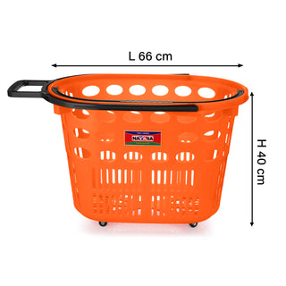 Shopping Trolly Basket Red