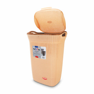 Rope Laundry Basket Light Brown / Big