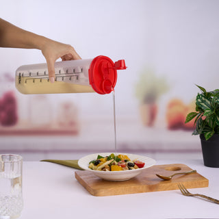 Oil Dispenser Red / 600 ml / Set of 1