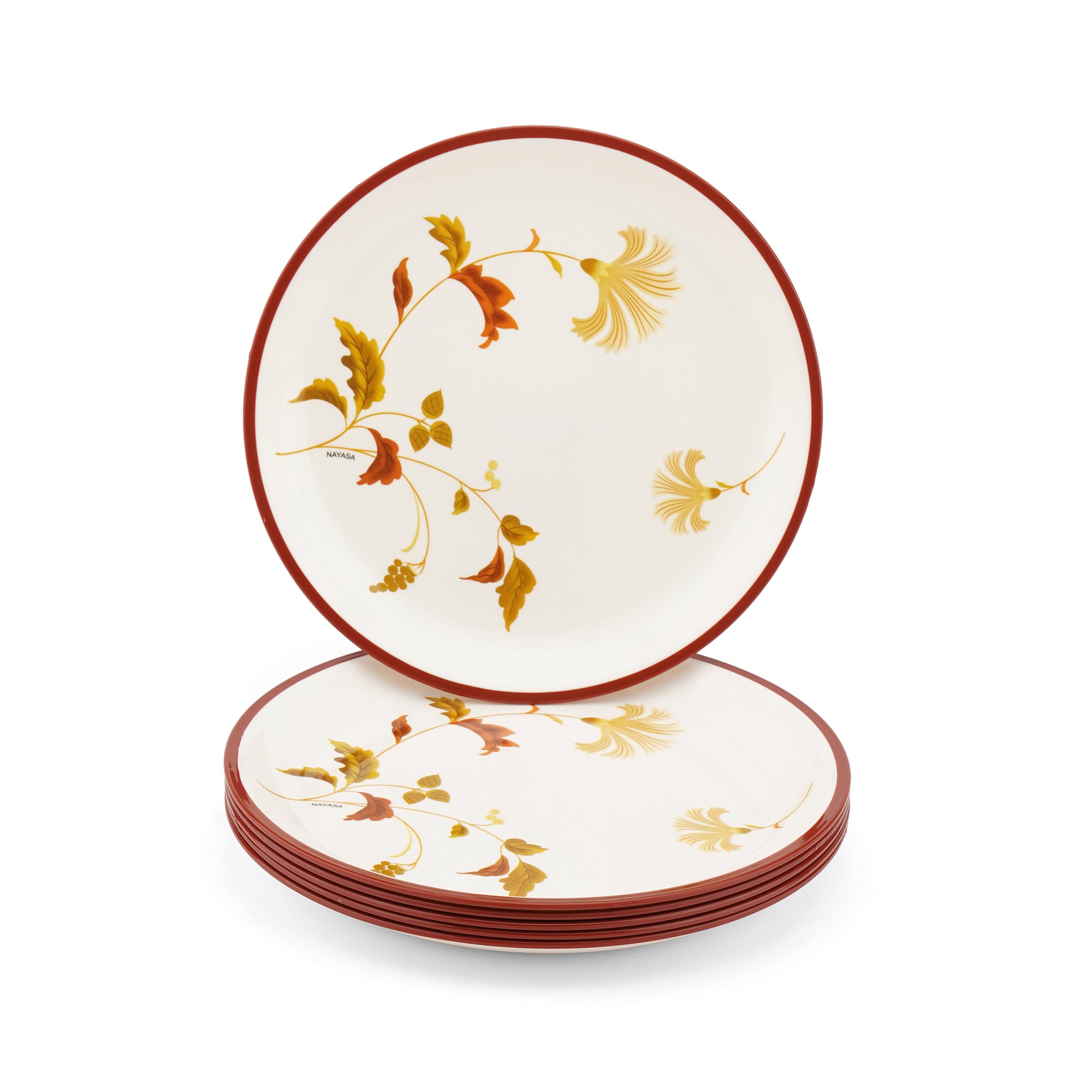 Mircofresh Quarter Plate, Set of 6 Round