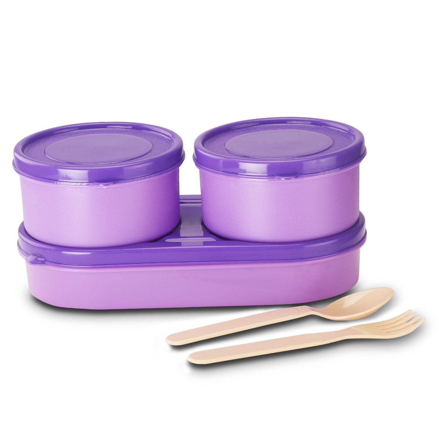 Duplex Dlx Softline Lunch Box Purple