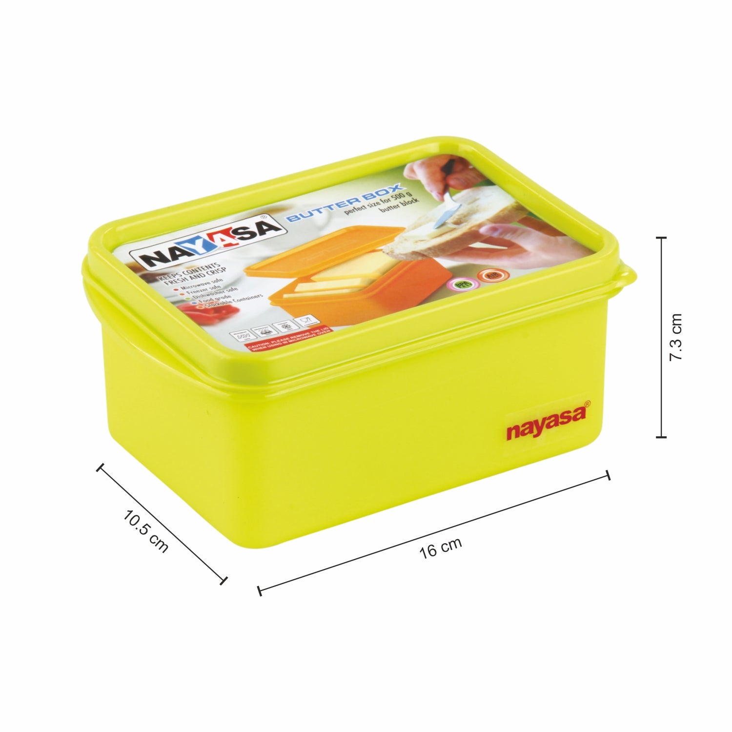 Butter Box Set of 3, Multicolor