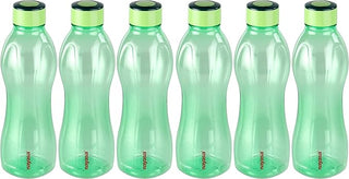 Refresh Bottle Set Of 6, 1000 Ml Green