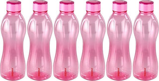 Refresh Bottle Set Of 6, 1000 Ml Pink