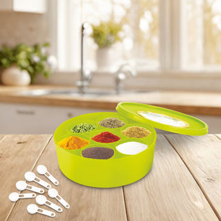 Vital Big Plastic Masala Box Green