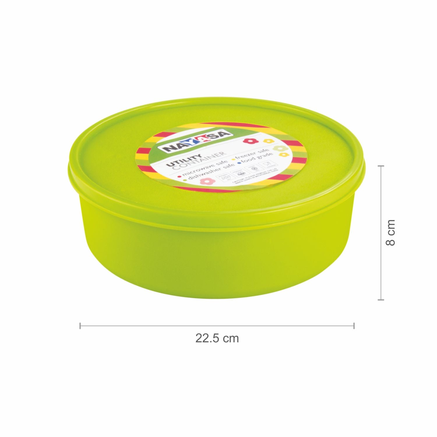 Vital Big Plastic Masala Box Green