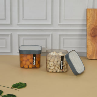 Fusion Food Storage Container Grey / 750 ml / Set of 6