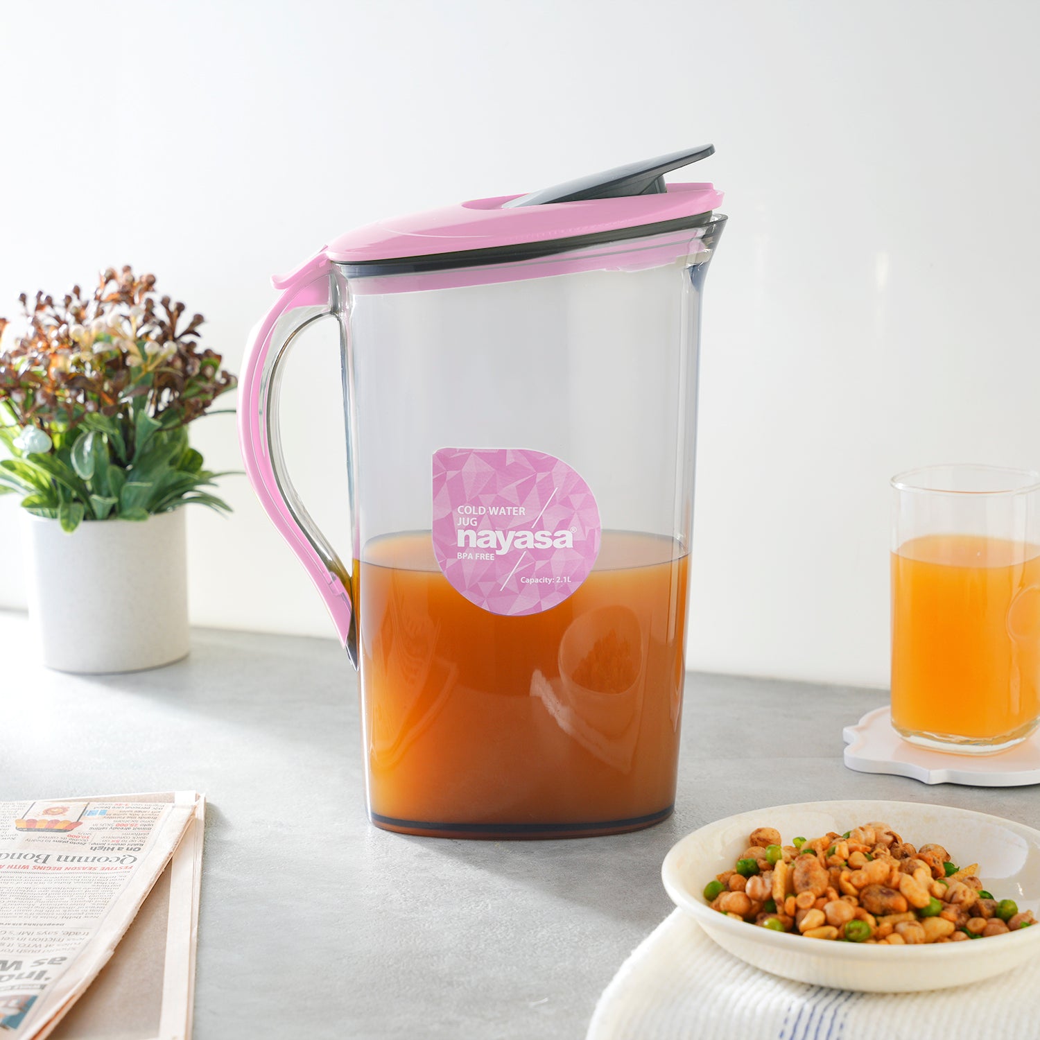 Icon Jug - 2100 ML Pink