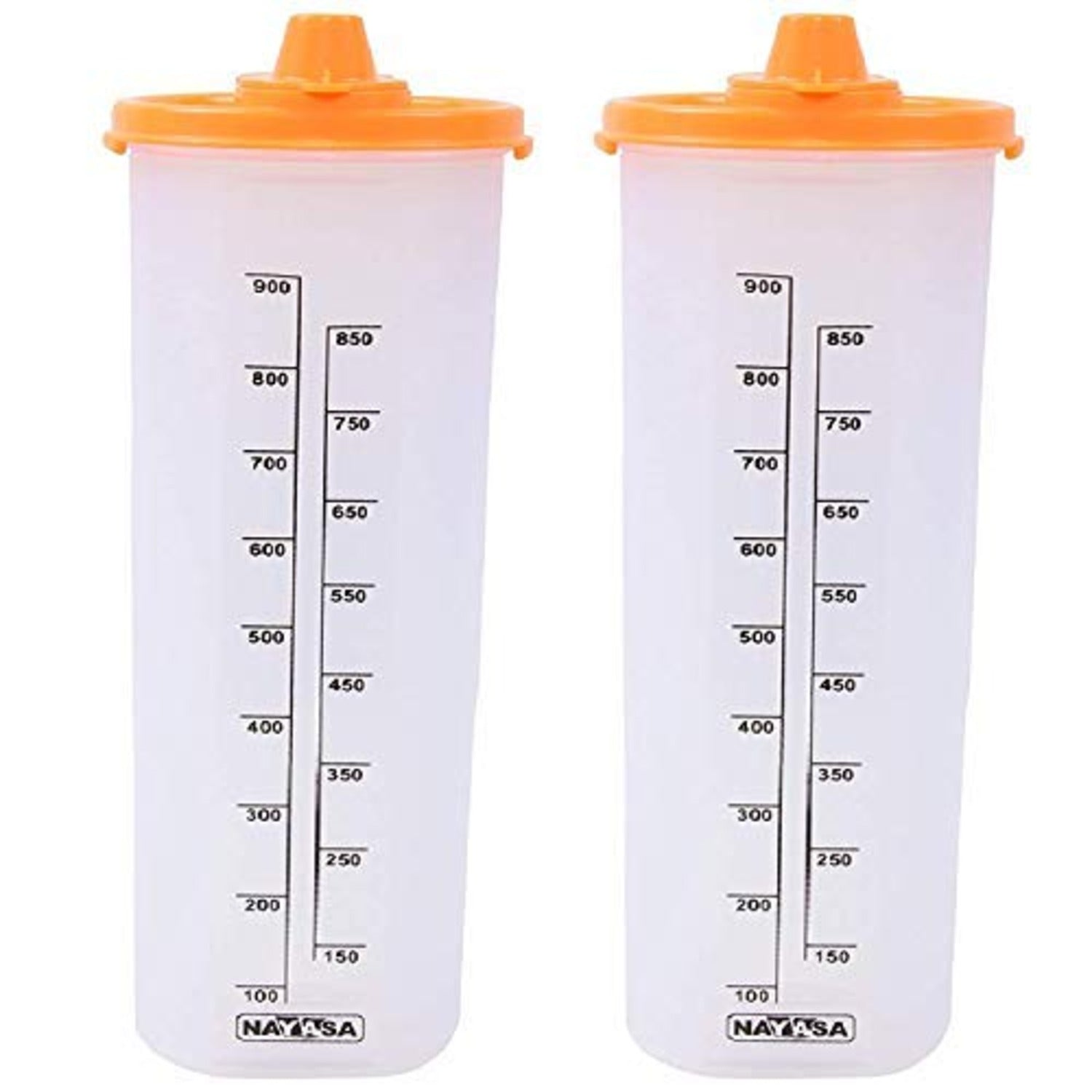 Oil Dispenser Orange / 1000 ml / Set of 2