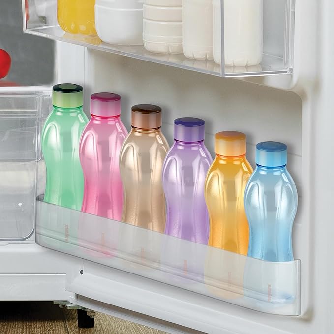 Refresh Bottle Set Of 6, 1000 Ml Multicolor