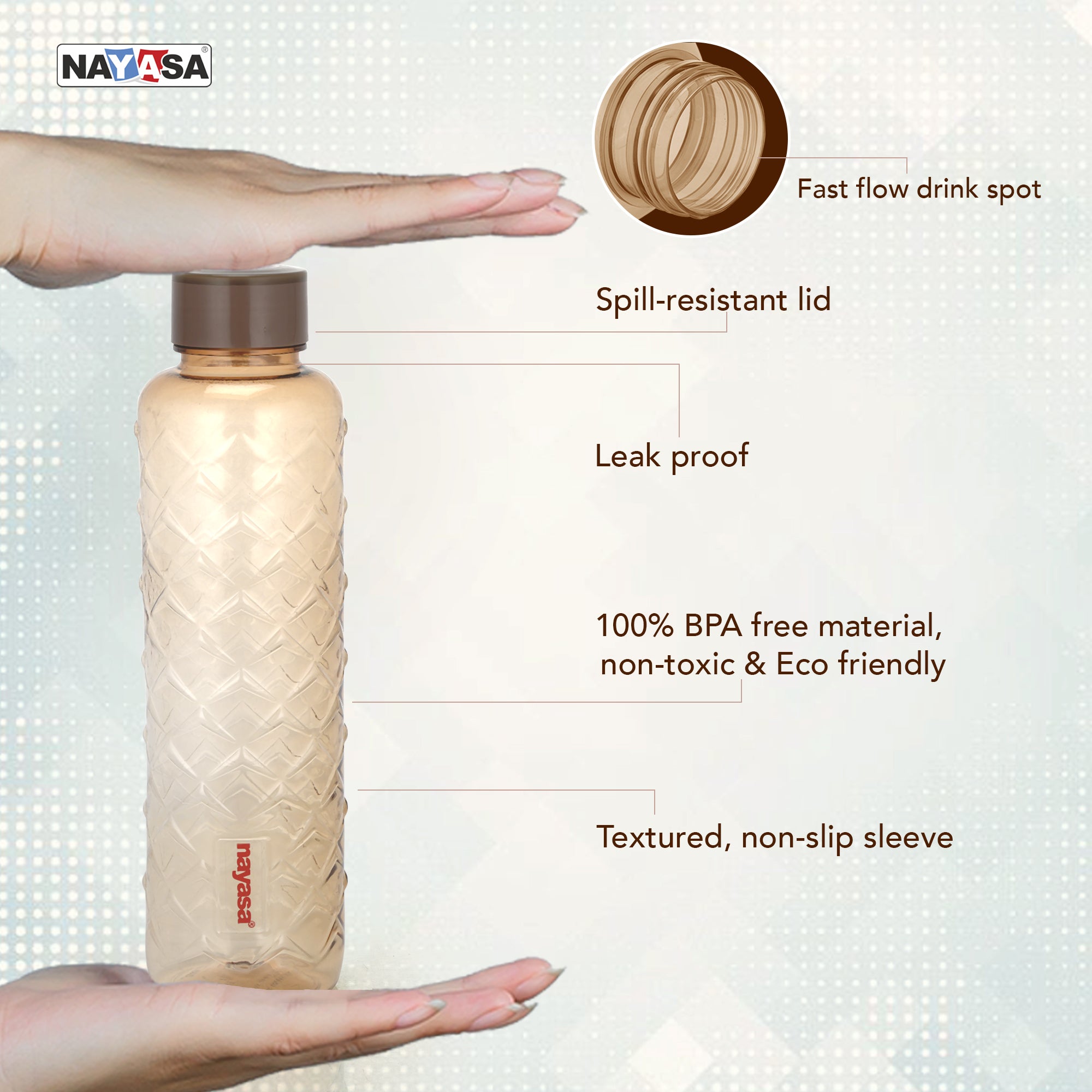 Avalon 1000Ml, Set Of 6 Multicolor