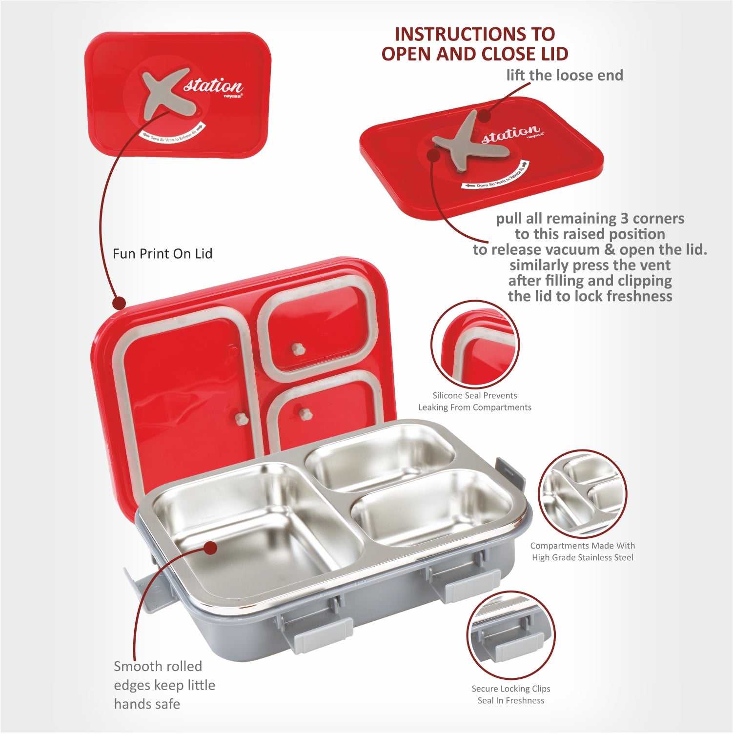 X-Station Lunch Box