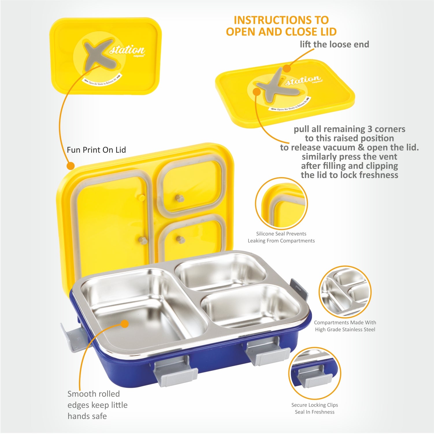 X-Station Lunch Box