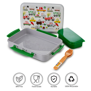 On The Go Dlx Lunchbox White / 900ml