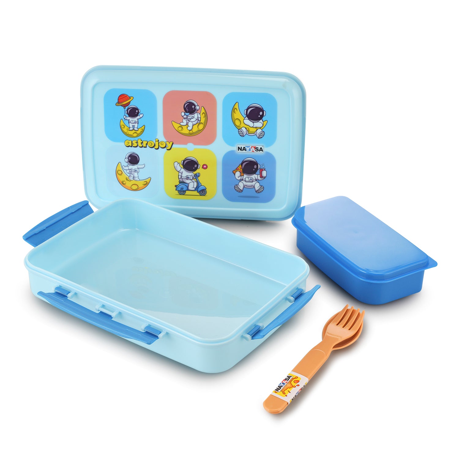 On The Go Dlx Lunchbox Blue / 900ml