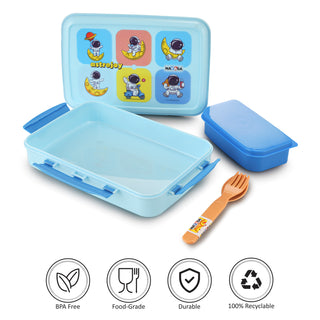 On The Go Dlx Lunchbox Blue / 900ml