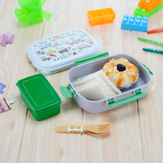 On The Go Dlx Lunchbox White / 650ml