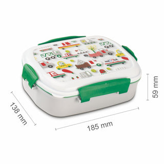 On The Go Dlx Lunchbox White / 650ml