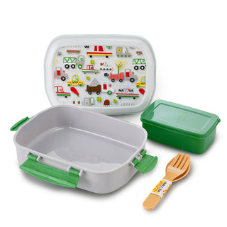 On The Go Dlx Lunchbox White / 650ml