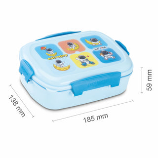 On The Go Dlx Lunchbox Blue / 650ml