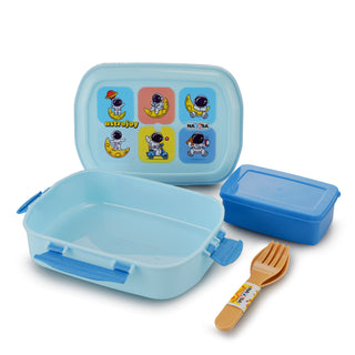 On The Go Dlx Lunchbox Blue / 650ml