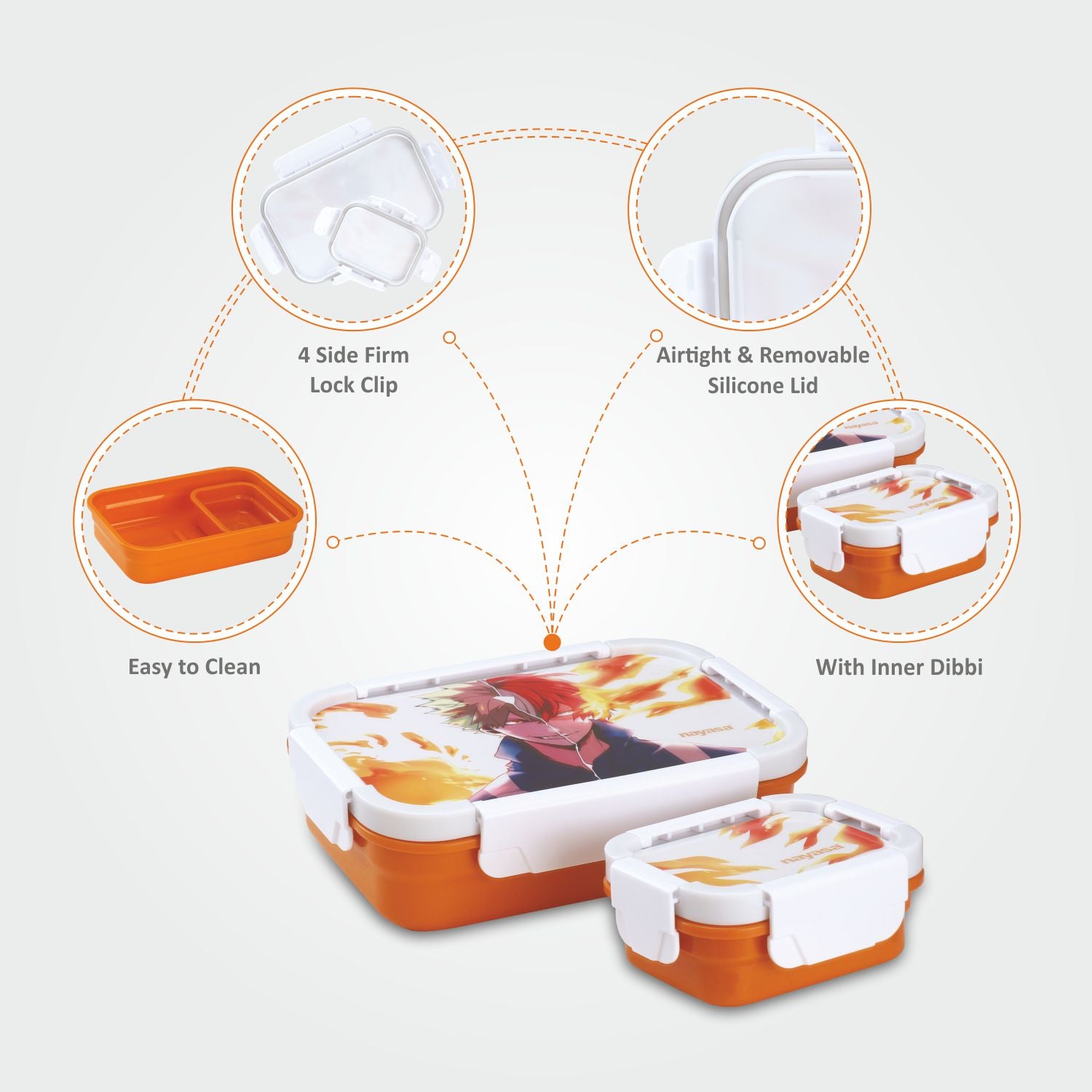 Optimus Lunchbox Orange / Small