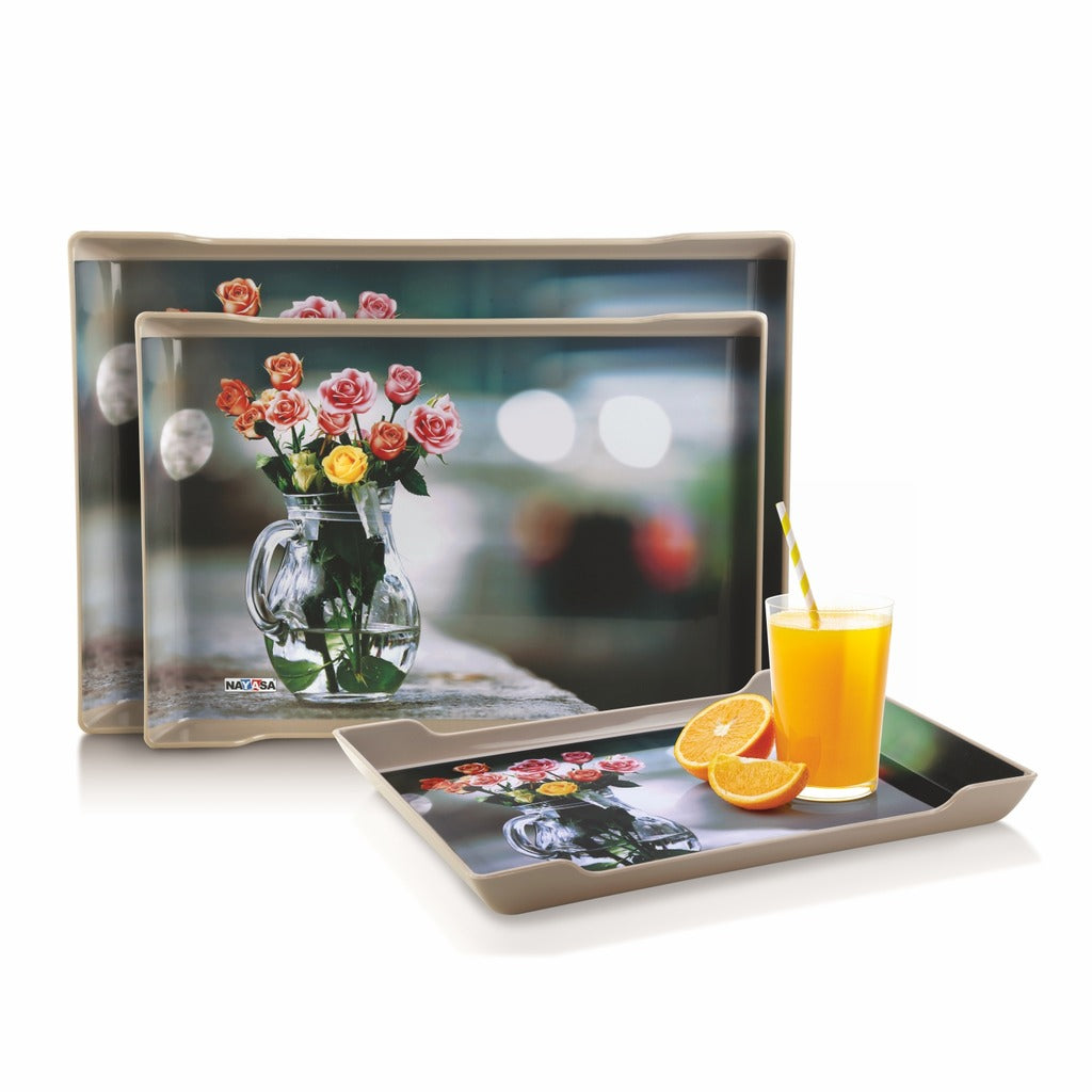 Diva Serving Tray Set Of S M B – Nayasa1