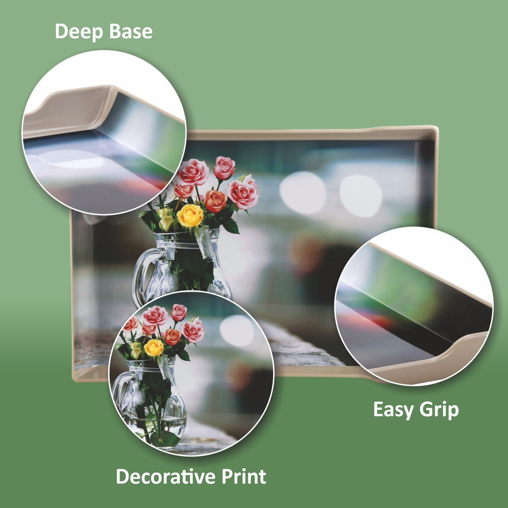 Diva Serving Tray Set Of 3 ( S + M + B )