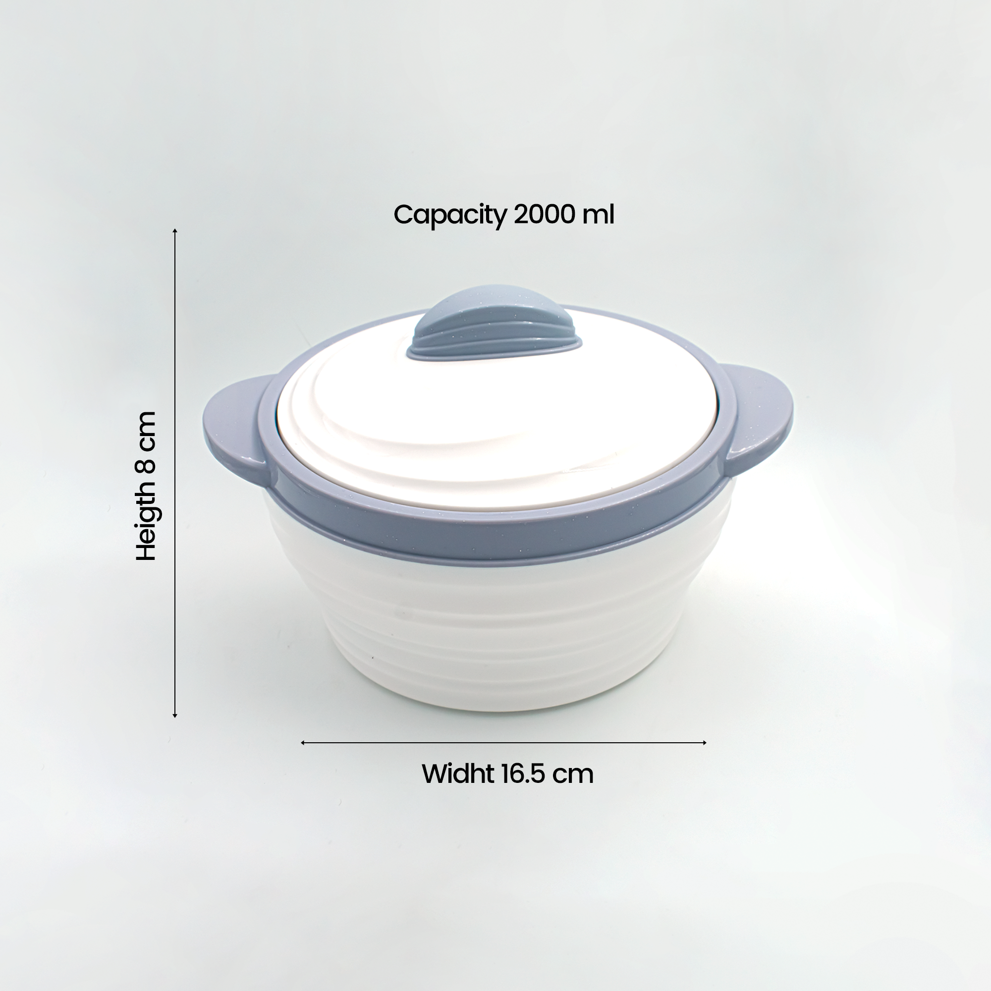 Cornello Casserole 1500 Ml White