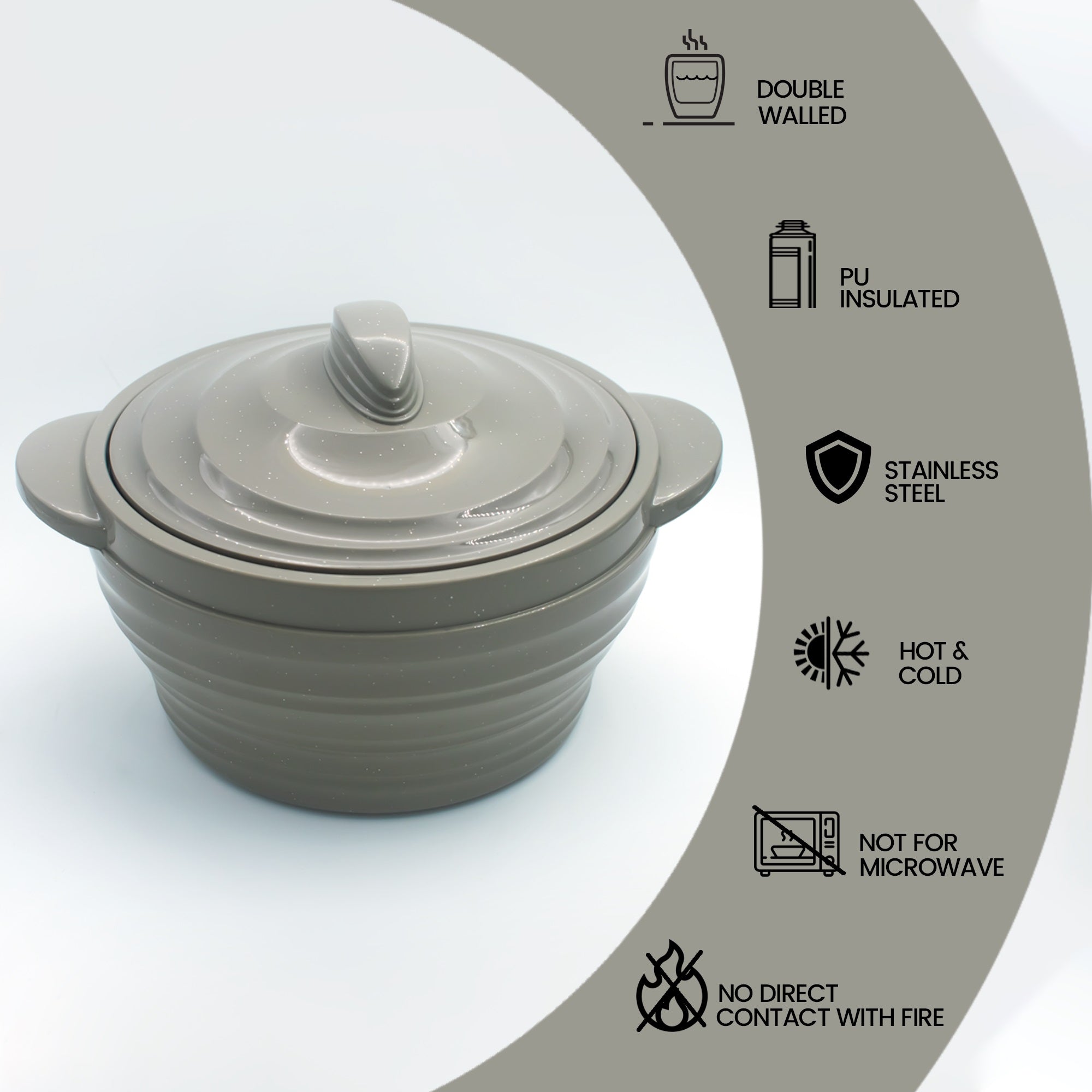 Cornello Casserole 1500 Ml Cool Green