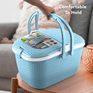 Hamlock Basket Blue